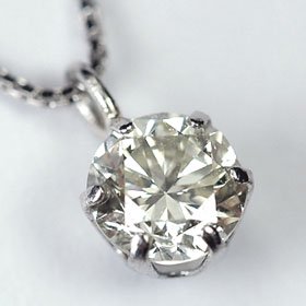 プラチナ・ダイヤモンド0.3ct(Hカラー・SIクラス・鑑定書カード付