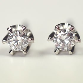 ダイヤモンド0.3ct プラチナスタッドピアス プラチナ900 ダイヤモンドスタッドピアス 0.26ct | gl19025-pt