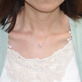 クロスフォーニューヨーク(ダンシングストーン) トゥインクルスタッド3ペンダント(ネックレス) NYP-505