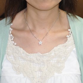 クロスフォーニューヨーク(ダンシングストーン) トゥインクルスター1ペンダント(ネックレス) NYP-513