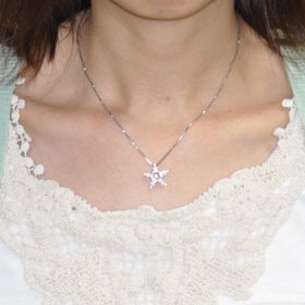 クロスフォーニューヨーク(ダンシングストーン) トゥインクルスター2ペンダント(ネックレス) NYP-515