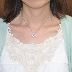 クロスフォーニューヨーク(ダンシングストーン) トゥインクルスノー2ペンダント(ネックレス) NYP-518