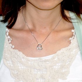 クロスフォーニューヨーク(ダンシングストーン) トゥインクルラブ2ペンダント(ネックレス) NYP-523