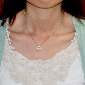 クロスフォーニューヨーク(ダンシングストーン) トゥインクルティアーペンダント(ネックレス) NYP-529