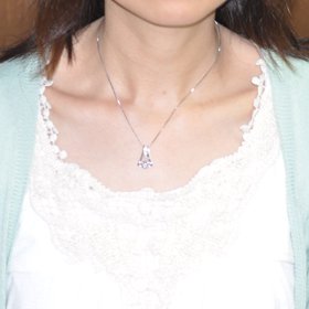 クロスフォーニューヨーク(ダンシングストーン) ダンシングシャイニングラインペンダント(ネックレス) NYP-542