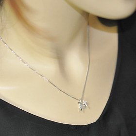 クロスフォーニューヨーク(ダンシングストーン) ダブルクロスペンダント(ネックレス) NYP-595