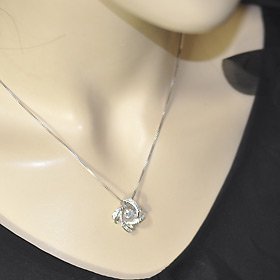 クロスフォーニューヨーク (ダンシングストーン) スパイラル2ペンダント(ネックレス) NYP-600