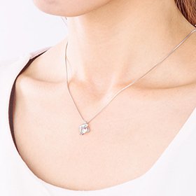 クロスフォーニューヨーク(ダンシングストーン) ジャンピングドルフィンペンダント(ネックレス) NYP-604