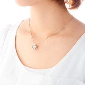 クロスフォーニューヨーク(ダンシングストーン) フルムーンペンダント(ネックレス) NYP-606