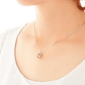 クロスフォーニューヨーク(ダンシングストーン) クロスエッグペンダント(ネックレス) NYP-607