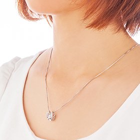 クロスフォーニューヨーク(ダンシングストーン) メロウペンダント(ネックレス) NYP-611