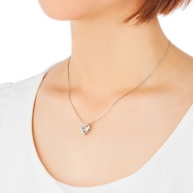 クロスフォーニューヨーク(ダンシングストーン) ミルキーパールペンダント(ネックレス) NYP-614