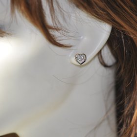 クロスフォーニューヨーク(ダンシングストーン) トゥインクルラブ1ピアス NYE-108