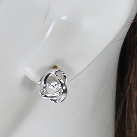 クロスフォーニューヨーク(ダンシングストーン) Loop 2ピアス NYE-117