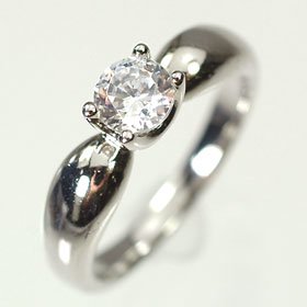 婚約指輪】プラチナ・ダイヤモンド0.5ct（F・VS・3EX・H&C・鑑定書付