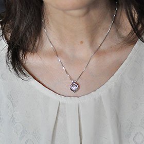 クロスフォーニューヨーク(ダンシングストーン) サイレントペンダント(ネックレス) NYP-625