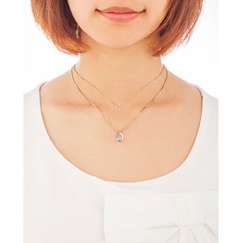 クロスフォーニューヨーク(ダンシングストーン) エンジェルティアーペンダント(ネックレス) NYP-629