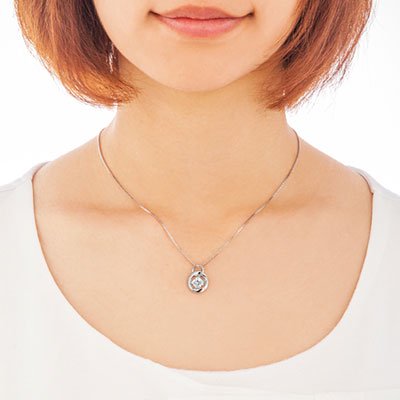 クロスフォーニューヨーク(ダンシングストーン) エタニティーペンダント(ネックレス) NYP-637