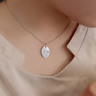 クロスフォーニューヨーク(ダンシングストーン) 香川沙耶デザイン シークレットペンダント(ネックレス) NoRain, No Flowers(努力しなければ結果は出ない) NYP-645