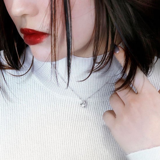 クロスフォーニューヨーク(ダンシングストーン) マイハートペンダント(ネックレス) NYP-657