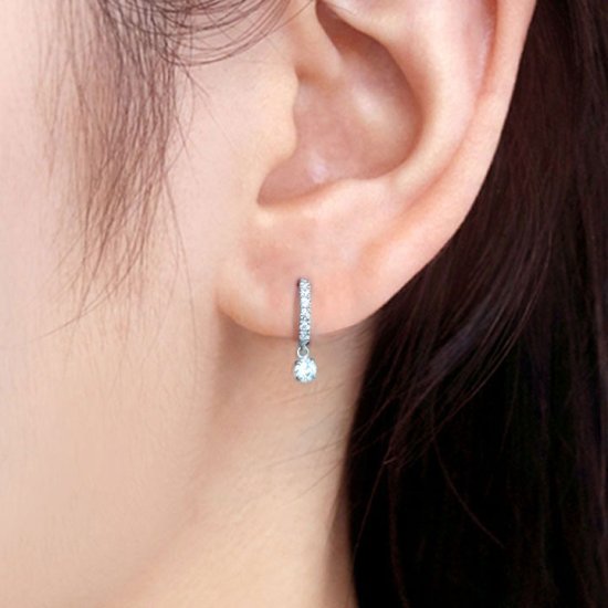 クロスフォーニューヨーク(シングルダンシングストーン) レディーガールピアス NSE-003