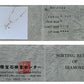 K18WG・ダイヤモンド0.1ct（Hカラー・SI・鑑定書カード付）　スタッドペンダント（ハート爪）（ネックレス）