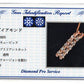 K18PG・ダイヤモンド0.3ct（H&C・鑑別書カード付）　アニバーサリー10ペンダント（ネックレス）