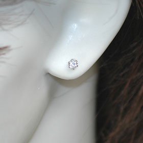 期間限定！プラチナ・ダイヤモンド0.4ct スタッドピアス 一粒ピアス