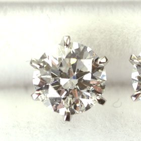 プラチナ・ダイヤモンド1.0ct（Hカラー・SI・GOOD・鑑定書付）