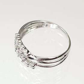 プラチナ ダイヤモンド0.5ct アニバーサリー10リング スウィートテン ダイヤモンド 指輪