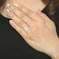 【婚約指輪】プラチナ・ダイヤモンド0.2ct（D・VVS・3EX・H&C・鑑定書付）　エンゲージリング