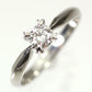 【婚約指輪】プラチナ・ダイヤモンド0.3ct（H・VS・GOOD・鑑定書付）　エンゲージリング