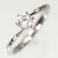 【婚約指輪】プラチナ・ダイヤモンド0.3ct（F・VVS・3EX・H&C・鑑定書付）　エンゲージリング
