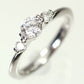 【婚約指輪】プラチナ・ダイヤモンド0.3ct（H・SI・GOOD・鑑定書付）　エンゲージリング