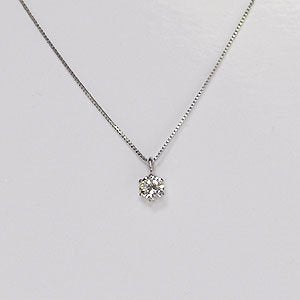 期間限定セール！７７％OFF！ プラチナ・ダイヤモンド0.1ct（VSクラス・H&C・鑑別書カード付） ダイヤモンド ネックレス 一粒 Pt900