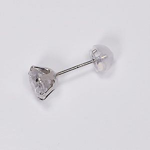 プラチナ・ダイヤモンド1.0ct シングルピアス 片耳用