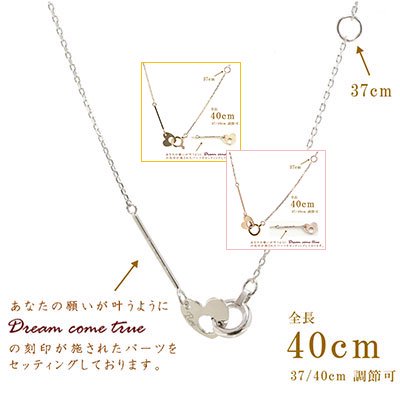 PURE（ピュア） K10YG・ダイヤ0.08ct ハートパヴェネックレス