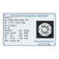 K10WG・ダイヤモンド0.202ct（H・SI2・鑑定書カード付） スタッドペンダント（ネックレス）