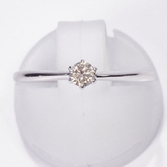 期間限定セール！天然ダイヤモンドリング 0.1ct 婚約指輪 エンゲージリング プロポーズリング