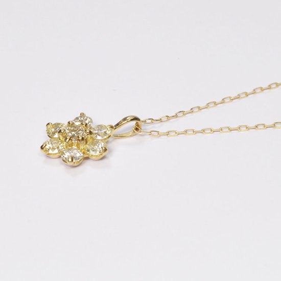 輝き30%アップ! K18・ダイヤモンド0.4ct 7スターペンダント 輝き30%アップ! K18・ダイヤモンド0.4ct 7スターペンダント